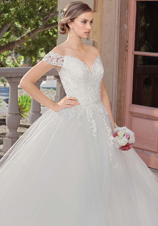 Casablanca Bridal 2312 Gracie Ball Gown Wedding Dress - 2