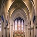 High Ceiling Catholic Church Ceremony