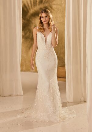 Simply Val Stefani Ridge Mermaid Wedding Dress