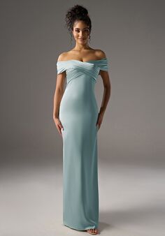 AW Bridal AW Meghan Dress Off the Shoulder Bridesmaid Dress