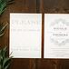 Elegant, Neutral-Colored Invitation Suite