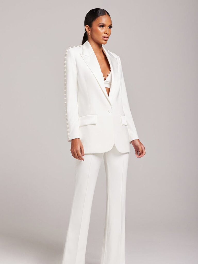 The Best Dressy Pant Suits for Wedding Guests