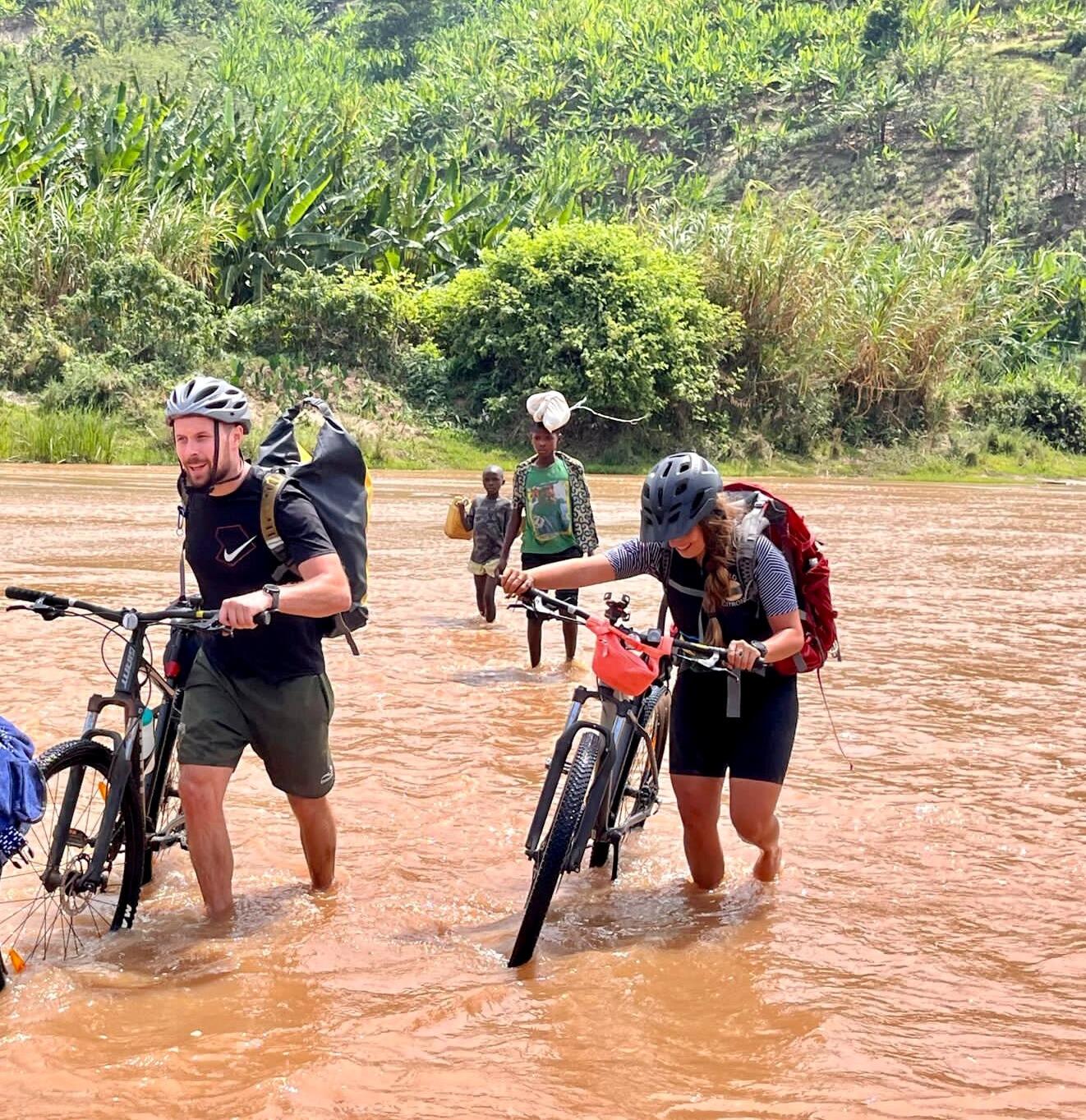 Our first bikepacking trip together. The beginning of a lifetime of sore butts! 