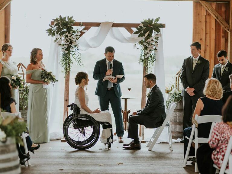 Farm wedding venue in Powhatan, Virginia.