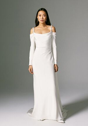 Savannah Miller Jacquetta Sheath Wedding Dress