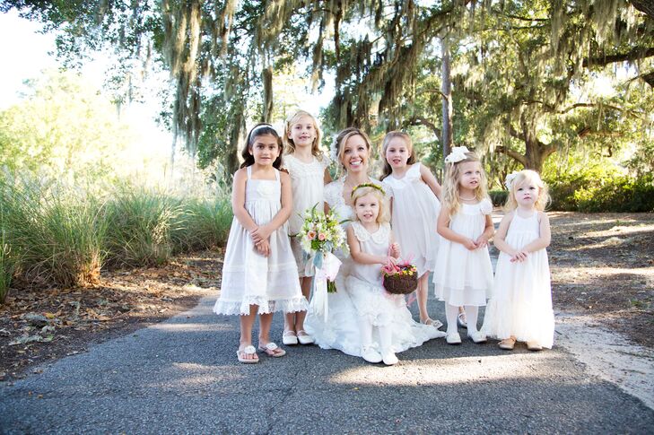 Angelic White "Flower Princess" Dresses