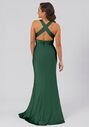 Kennedy Blue Emery V-Neck and Plunge Bridesmaid Dress - thumbnail - 2