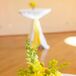 Cocktail Tables with Yellow Flowers in Austin, Texas
