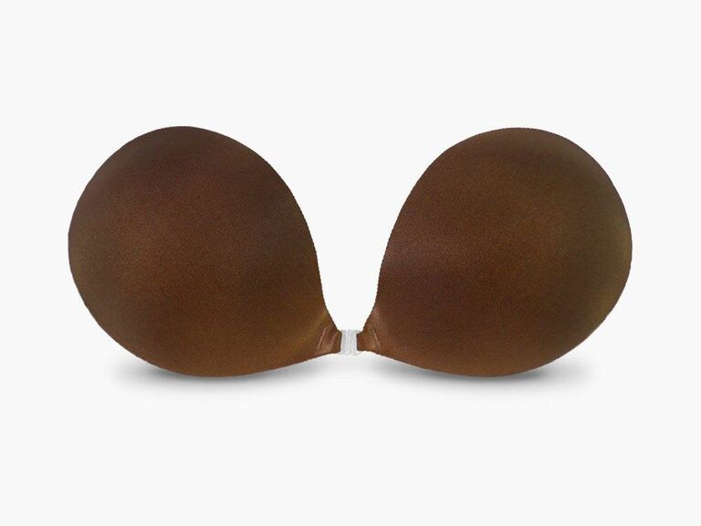 backless stick-on bridal bra 
