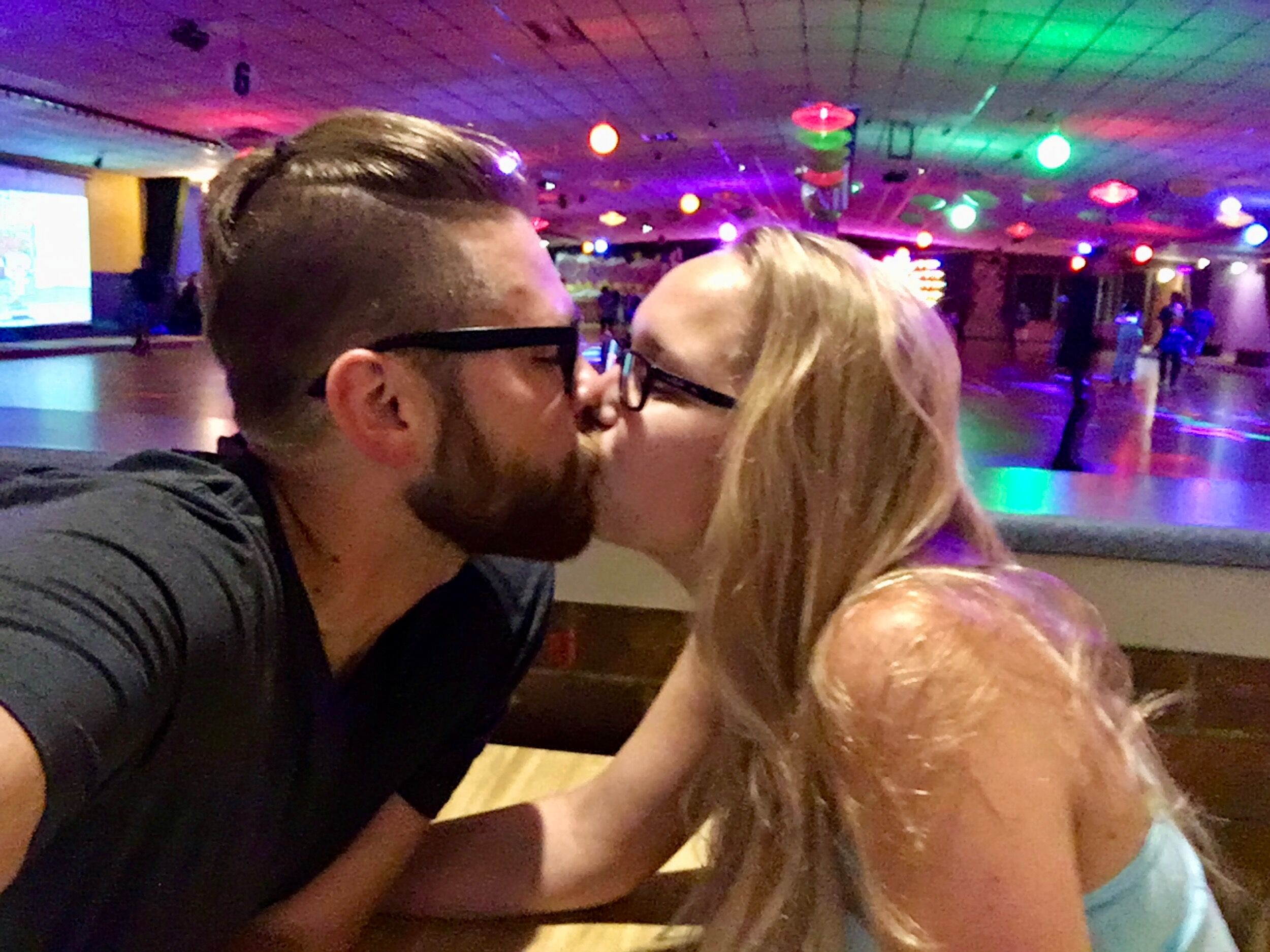 Picture of Our First Date to the Roller Skate Rink
