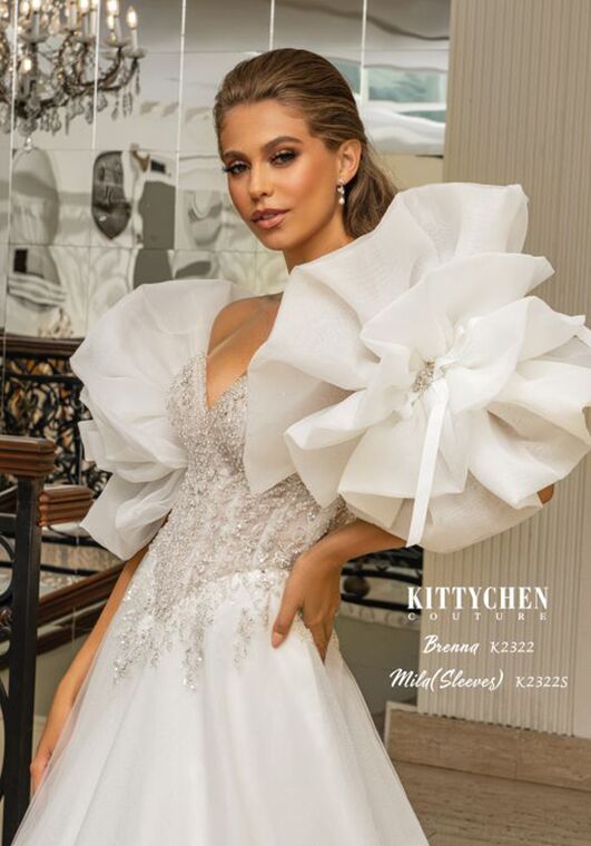 KITTYCHEN Couture BRENNA MILA, K2322 A-Line Wedding Dress - 3