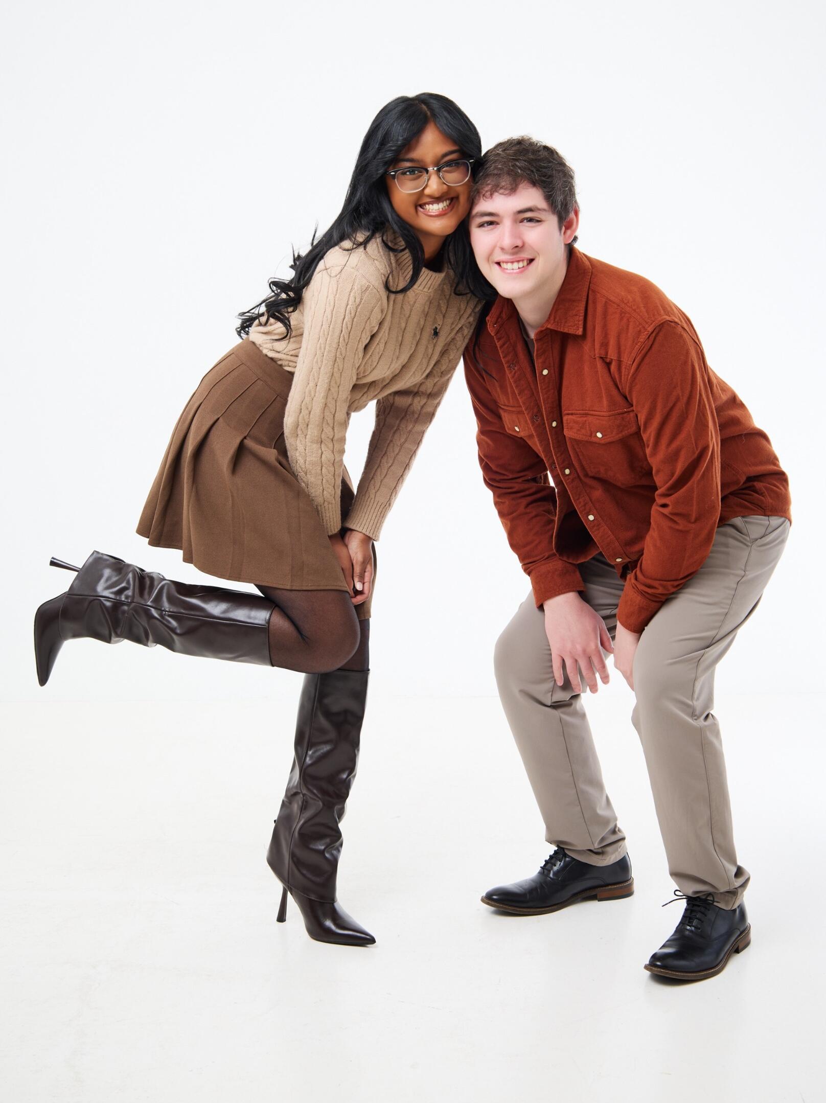 Picture of Hunter and Praneeka Tranchina