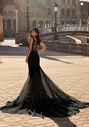 Moonlight Couture H1549B Mermaid and Trumpet Wedding Dress - thumbnail - 2