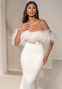 KITTY CHEN PENINA, H2425 Fit-and-Flare Wedding Dress - thumbnail - 2