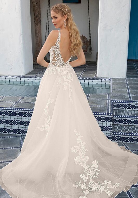 Beloved by Casablanca Bridal BL298 Remy A-Line Wedding Dress - 4