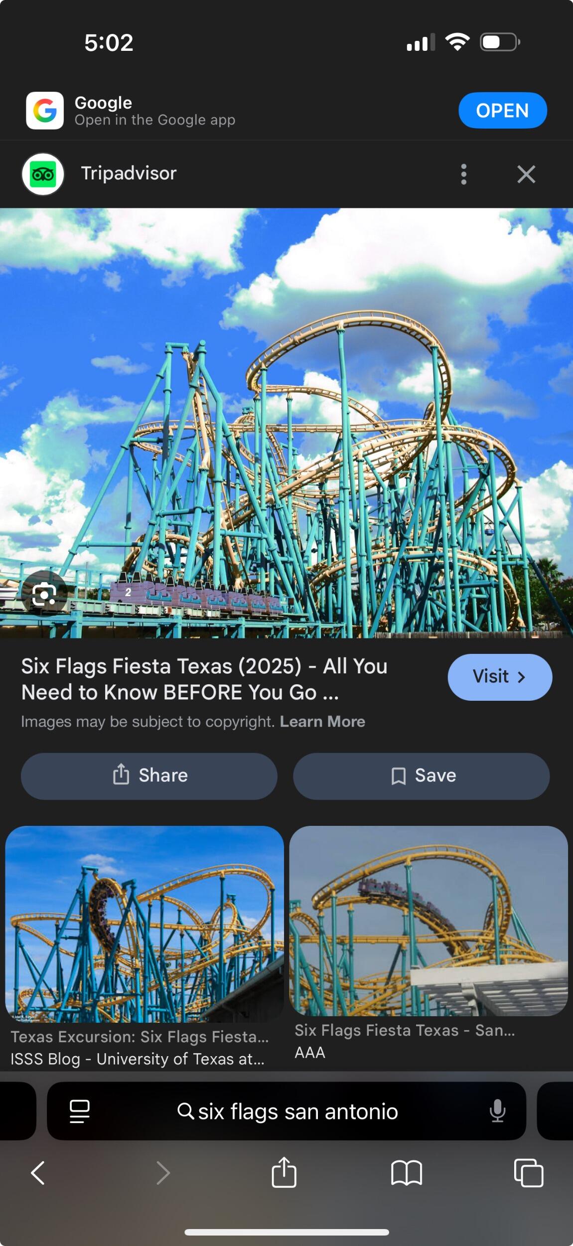 Picture of Six Flags Fiesta Texas