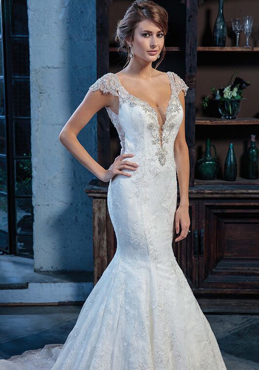 Amaré Couture C130 Estelle Mermaid Wedding Dress - 2