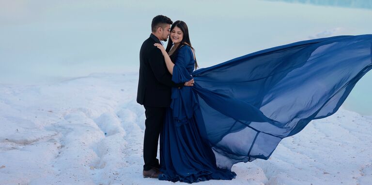 Nensi & Shrey Home Page Banner