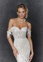 Justin Alexander Signature Taranto Fit-and-Flare Wedding Dress - thumbnail - 4