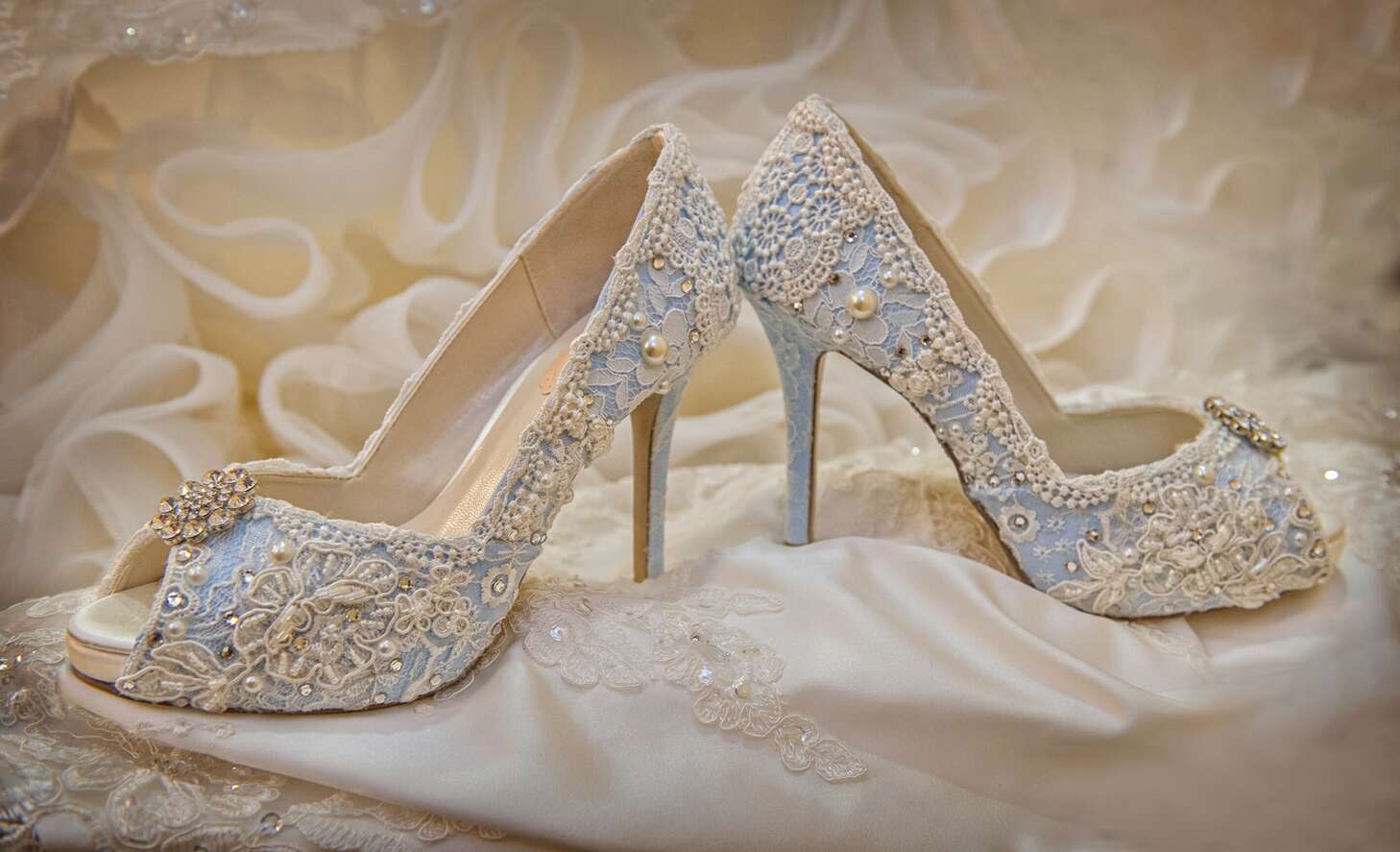 Vintage Lace Wedding Boots