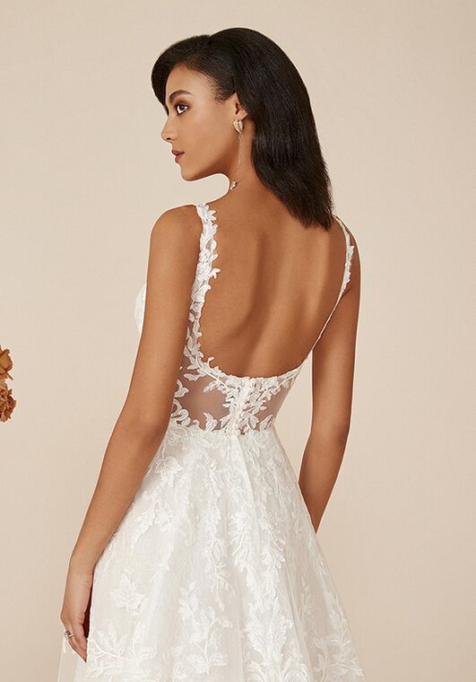 Justin Alexander Drea A-Line Wedding Dress - 3