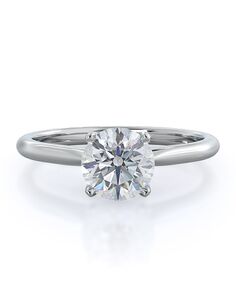 With Clarity Classic Princess, Cushion, Emerald, Radiant, Round, Oval Cut Engagement Ring