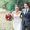 Fuchsia Brought a Modern Touch to This Autumn Wedding at The Stave Room in Atlanta, Georgia