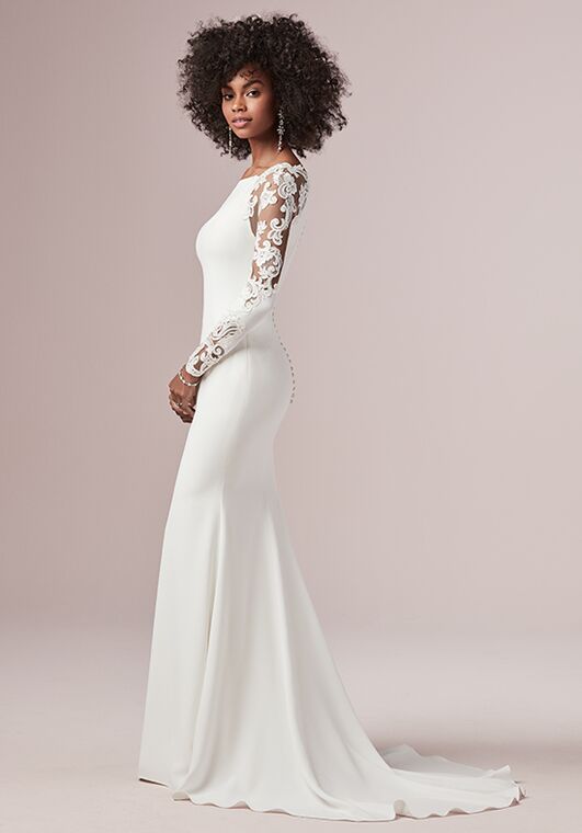 Rebecca Ingram BETHANY Sheath Wedding Dress - 2