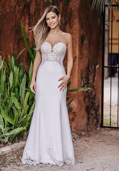 Allure Bridals 9952 Sheath Wedding Dress