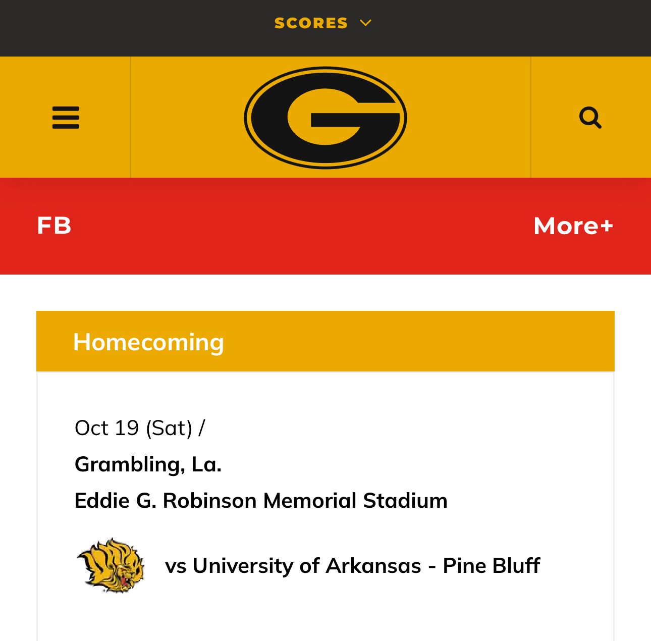 Picture of Grambling HomeComing