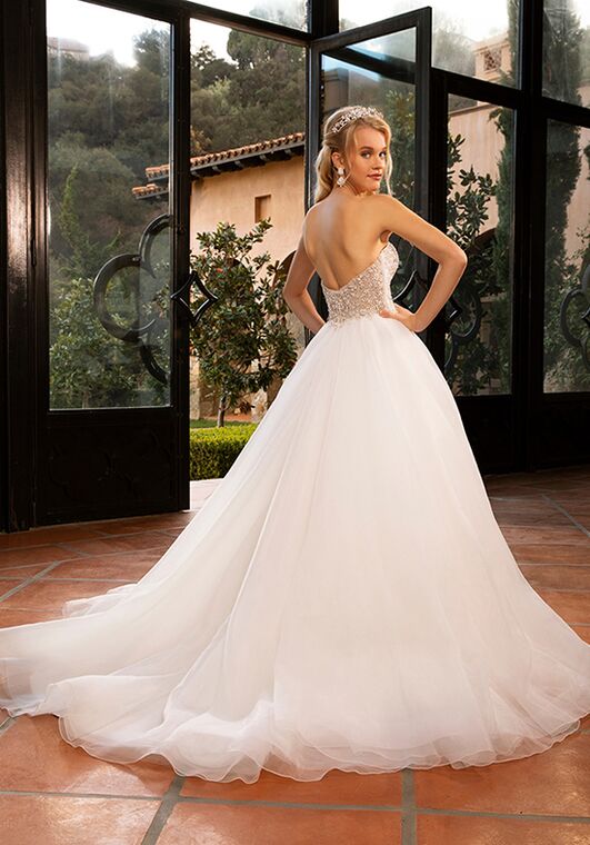 Casablanca Bridal 2379 Chelsi Ball Gown Wedding Dress - 3