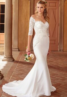 Casablanca Bridal 2317 Imogen Mermaid Wedding Dress