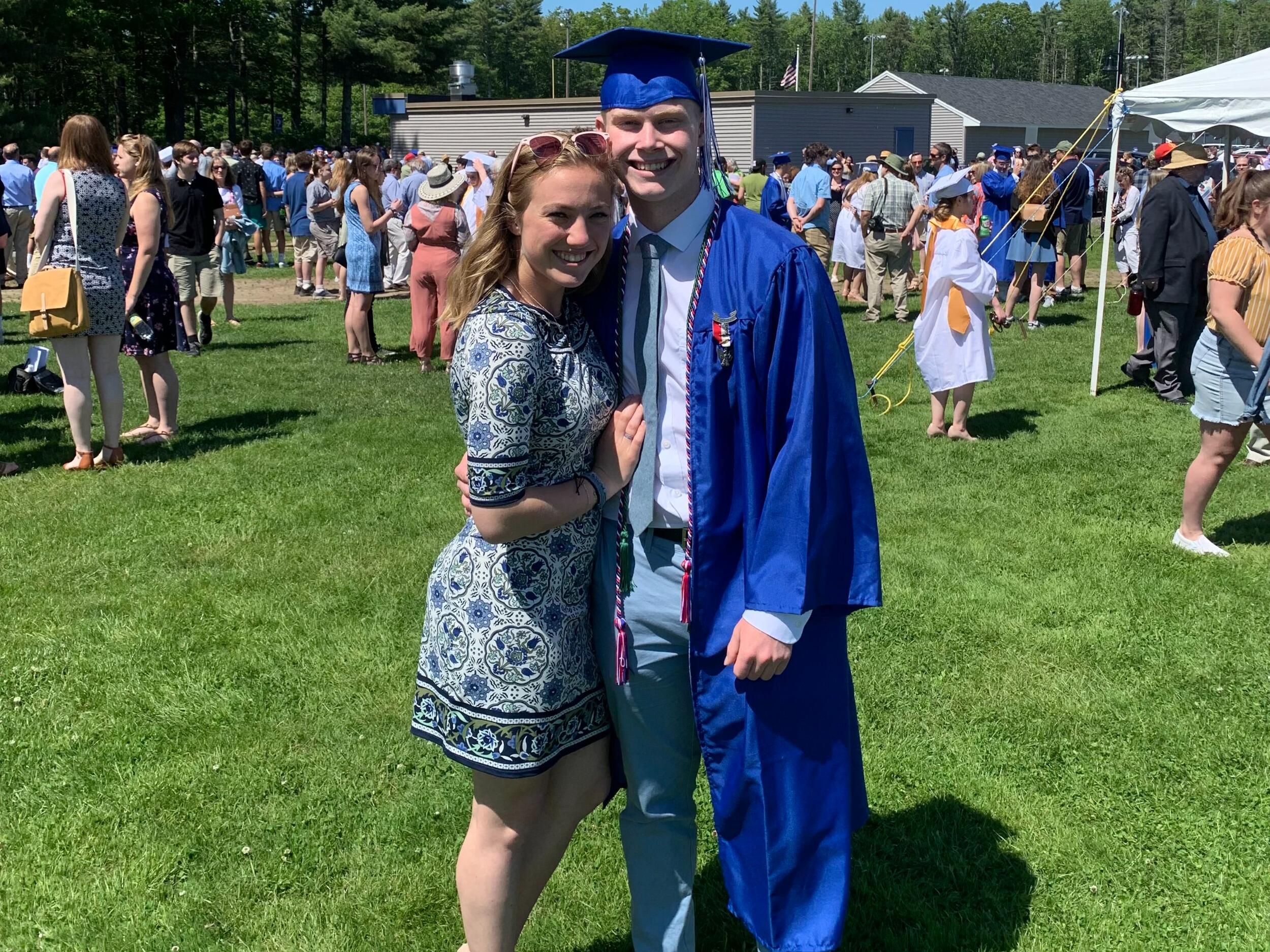 Kevin's high school graduation - Parker's was nonexistent in the year 2020 so let's pretend this was hers too.
