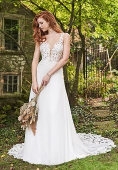 Lillian West 66240 A-Line Wedding Dress