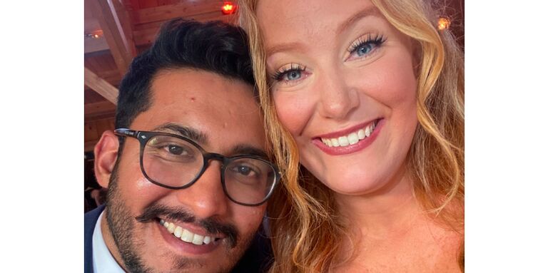 Maura & Ankit Home Page Banner