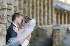 Simple White Wedding Veil