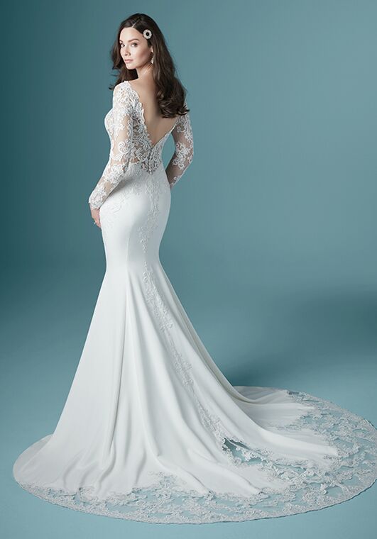 Maggie Sottero ALTHEA Sheath Wedding Dress - 3