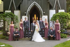 Bride, Groom and Wedding Party