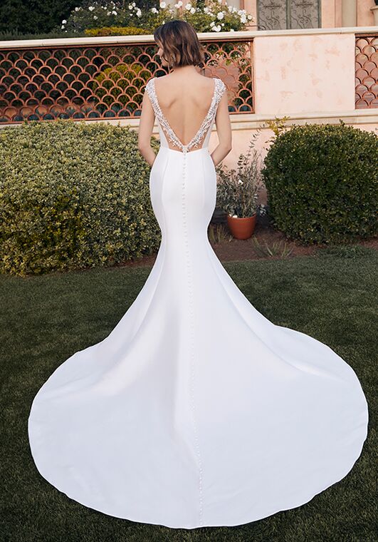 Casablanca Bridal Style 2524 Posey Fit-and-Flare Wedding Dress - 2