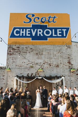Plenty Mercantile Rooftop Ceremony
