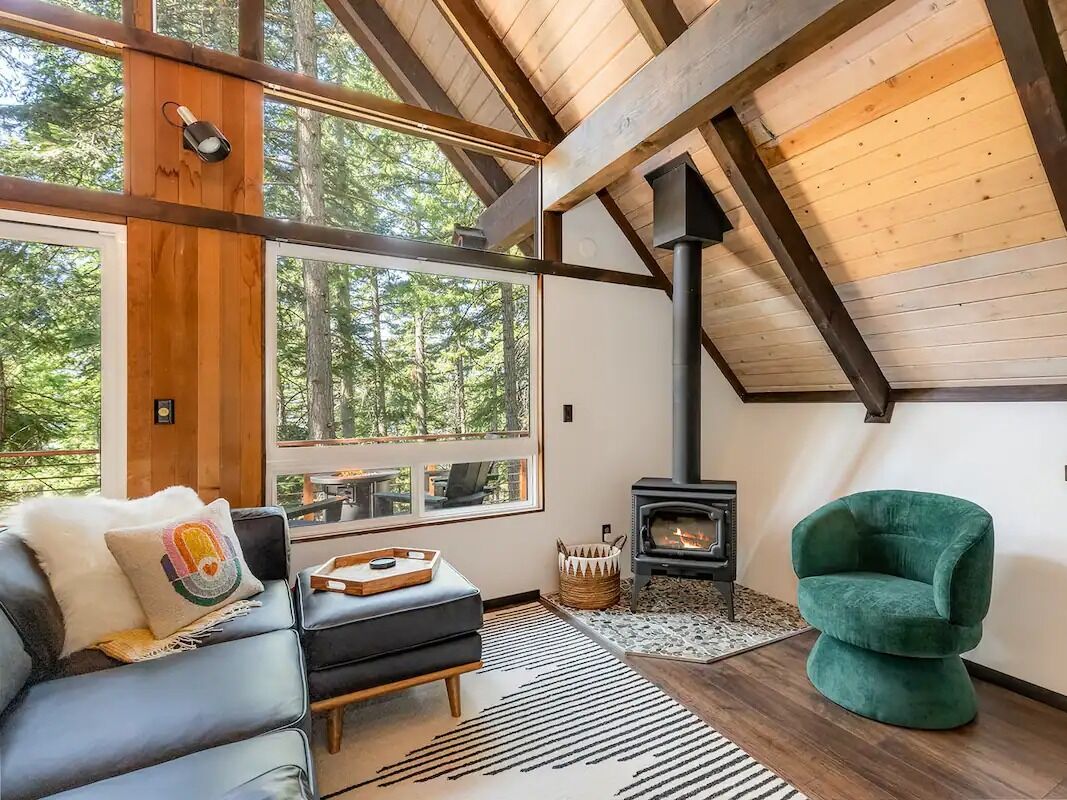 Picture of Modern A-Frame Cabin