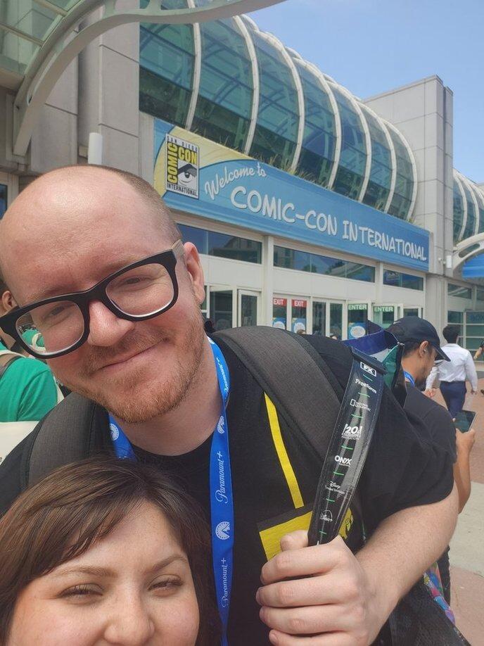 Picture of Sam & Katie go to Comic-Con