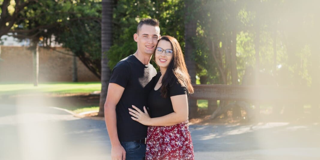 Michaela & Francois Home Page Banner