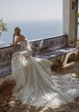 Amalfi Passion collection by Ricca Sposa Vincenza 24-009 Fit-and-Flare Wedding Dress - thumbnail - 2