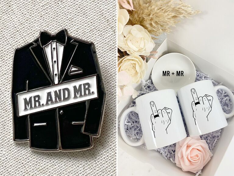 Wedding Event New Listing 2023 - Personalized Mr and Mrs Luggage