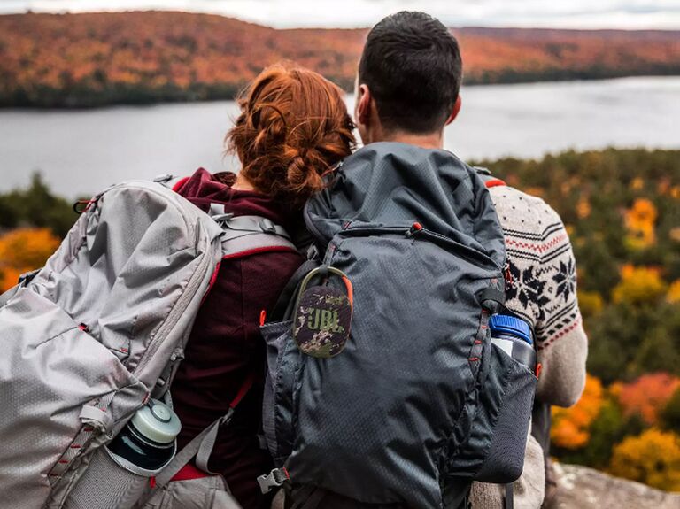 JBL Clip 4 compact portable speaker gifts for guys that like to hike