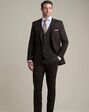 BLACKTIE SAVOY Brown Wedding Suit Brown Tuxedo - thumbnail - 3