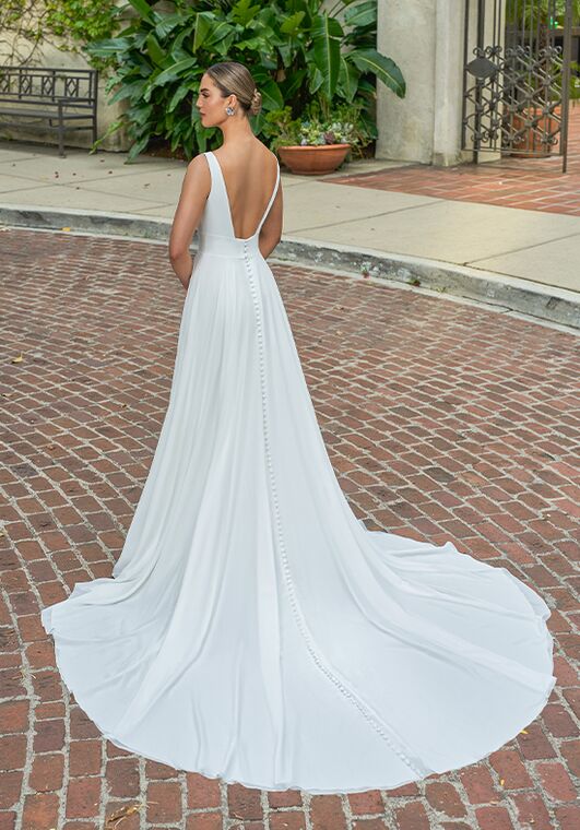 Jasmine Couture Victoria A-Line Wedding Dress - 2