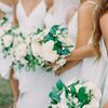 Greenery Filled This Modern Black-and-White Waterfront Wedding at Maryland's Wye River Estate