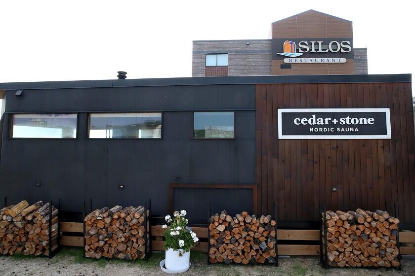 Picture of Cedar and Stone Nordic Sauna